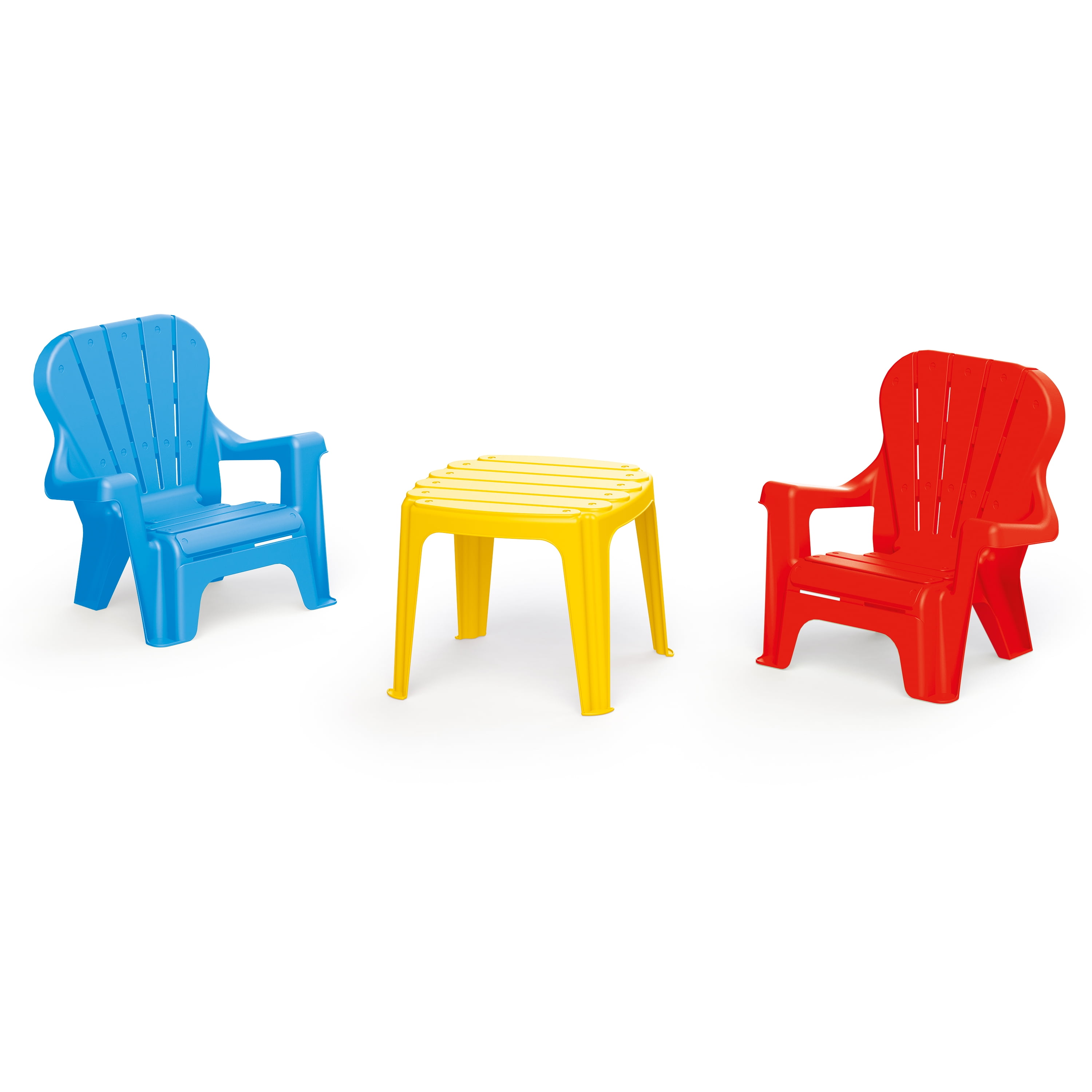 Kids plastic on sale garden chairs