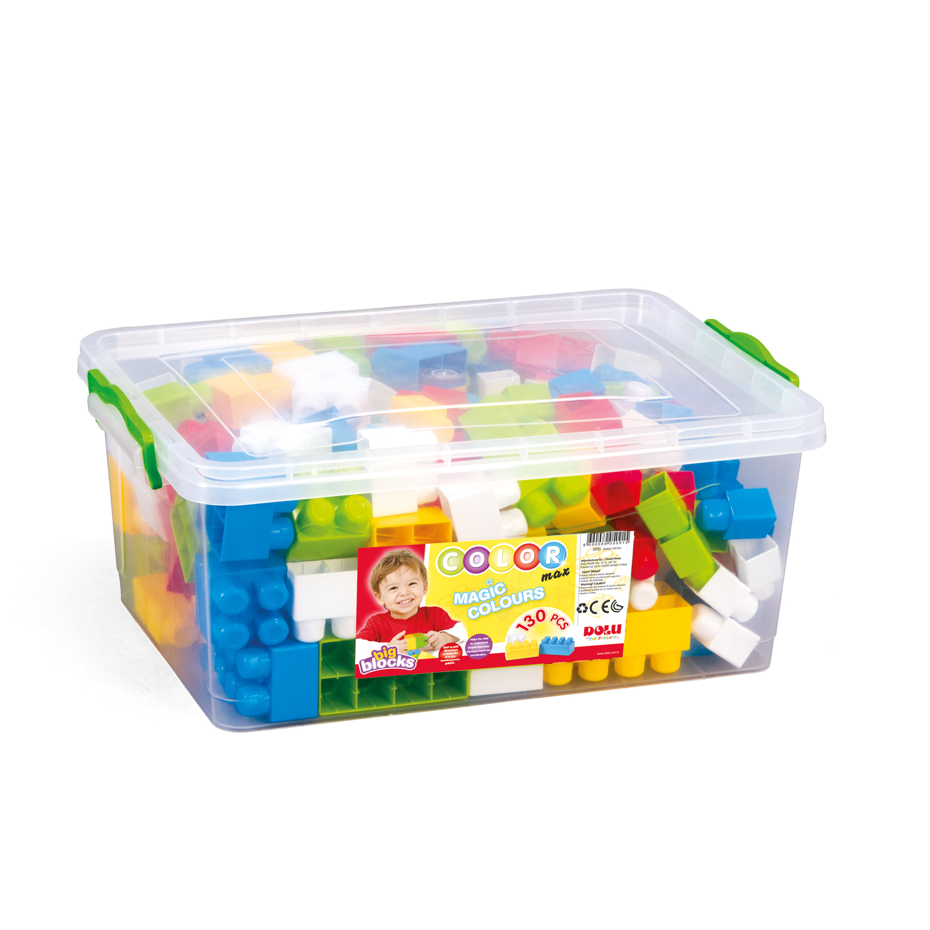 Dolu Toys Jumbo Plastic Children's Easel Set