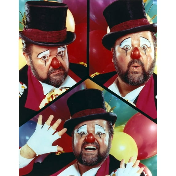 Dom Deluise Clown Outfit Photo Print (24 x 30)