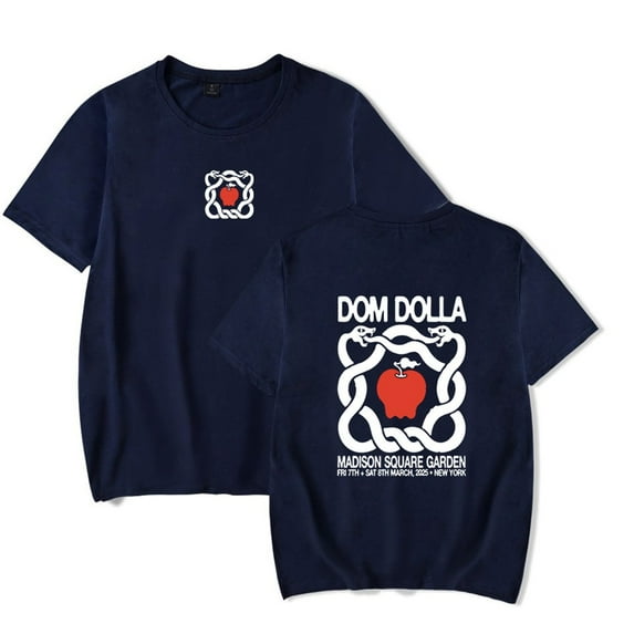 Dom Dolla MSG Snake Merch Short Sleeve T-shirt Unisex Fashion Crew Neck Top