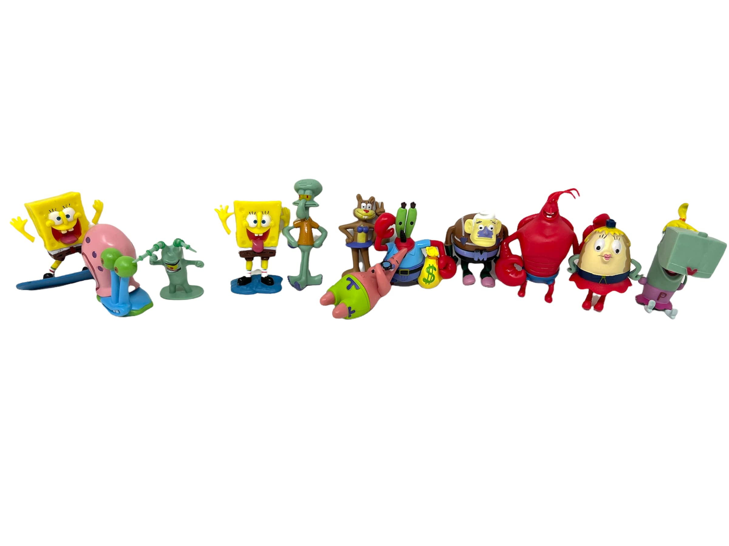 Dom-Dom Exclusive 12 Pcs HP29 Spongebob Squarepants Action Figures Set ...