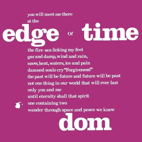 Dom - Edge Of Time - Music & Performance - CD