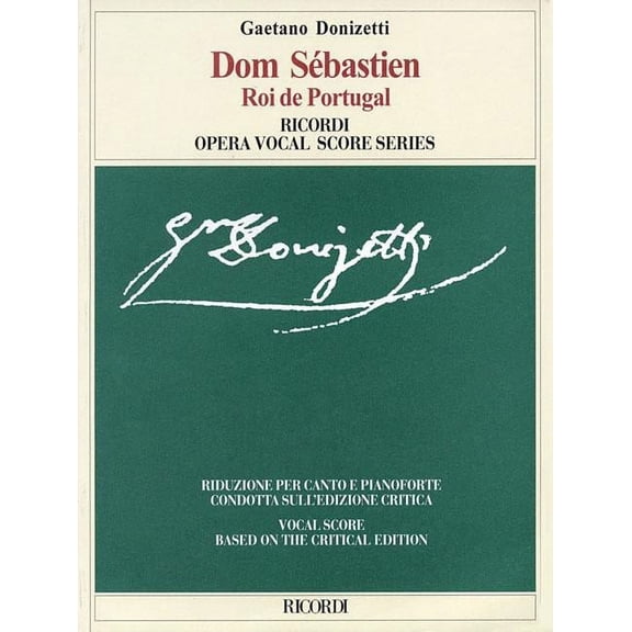 DOM Sebastien: Vocal Score, (Paperback)