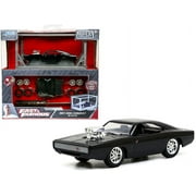 Doms Dodge Charger R/T Build N Collect Die -cast Model Kit, Fast &Furious - Jada Toys 31148 - 1/55 scale Diecast Model Toy Car