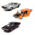 thumbnail image 1 of Dom's Fast & Furious Car Set 1 - Set of Three 1/24 Scale Diecast Model Cars, 1 of 4