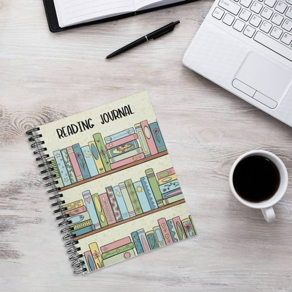 DomFun Creative Book Journal for Readers: Customizable Coloring Library with Bible-Inspired Designs, Gift for Book Lovers, Women, Adults & Teens (Reading & Art Therapy)