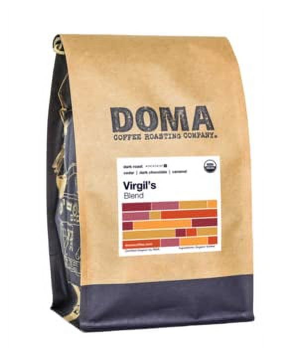 Doma Coffee Roasting Company "Virgil's Organic Blend" Dark Roasted Fair