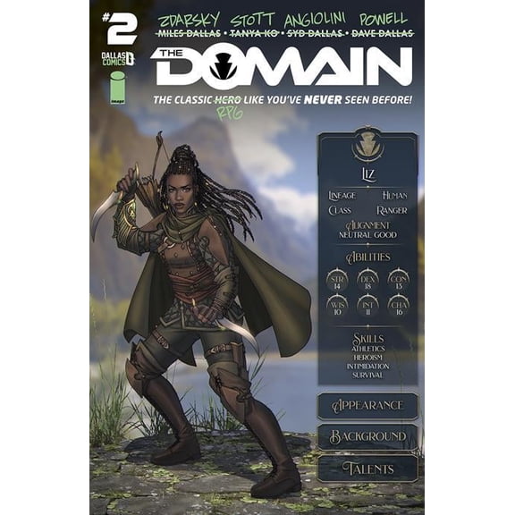 Domain #2 (of 5) Cvr B Eren Angiolini Var Image Comics Comic Book