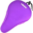 thumbnail image 1 of Domain Cycling Gel Bike Seat Cushion Cover for Indoor & Outdoor Bikes, 10.5 x 7 in, 1 of 7
