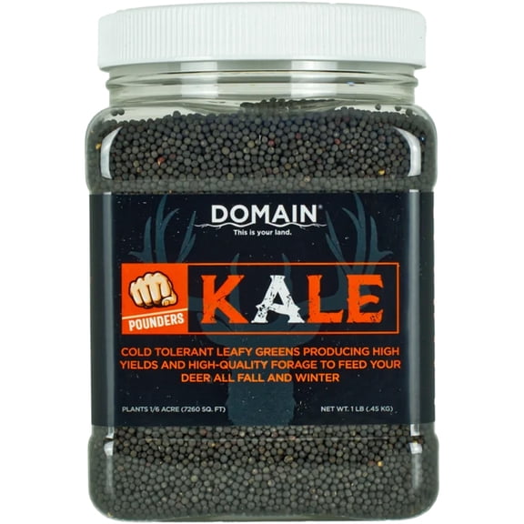 Kale Food Plot Seed, Pounder, 1 lbs. / 1/6 Acre