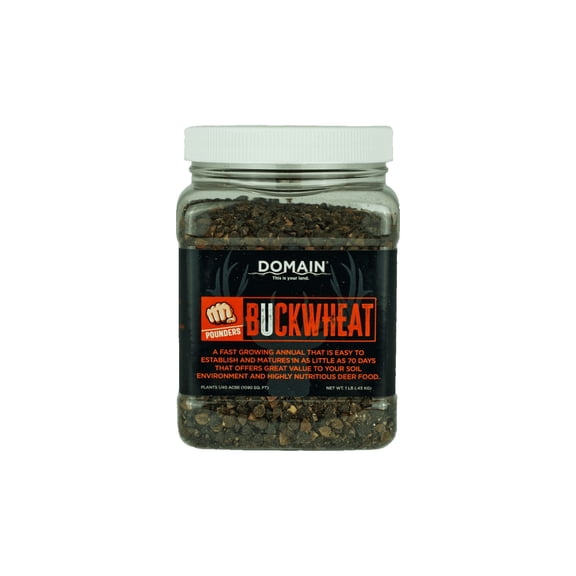 Buckwheat Food Plot Seed, Pounder, 1 lbs. / 1/40 Acres