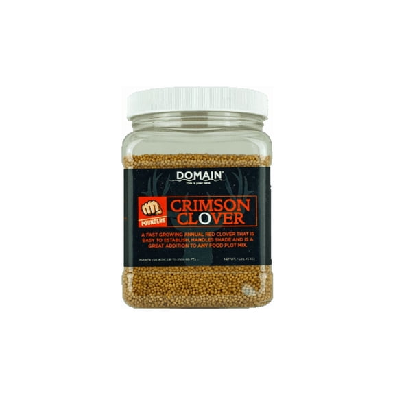 Crimson Clover Food Plot Seed, 1 lbs. / 1/20 Acres