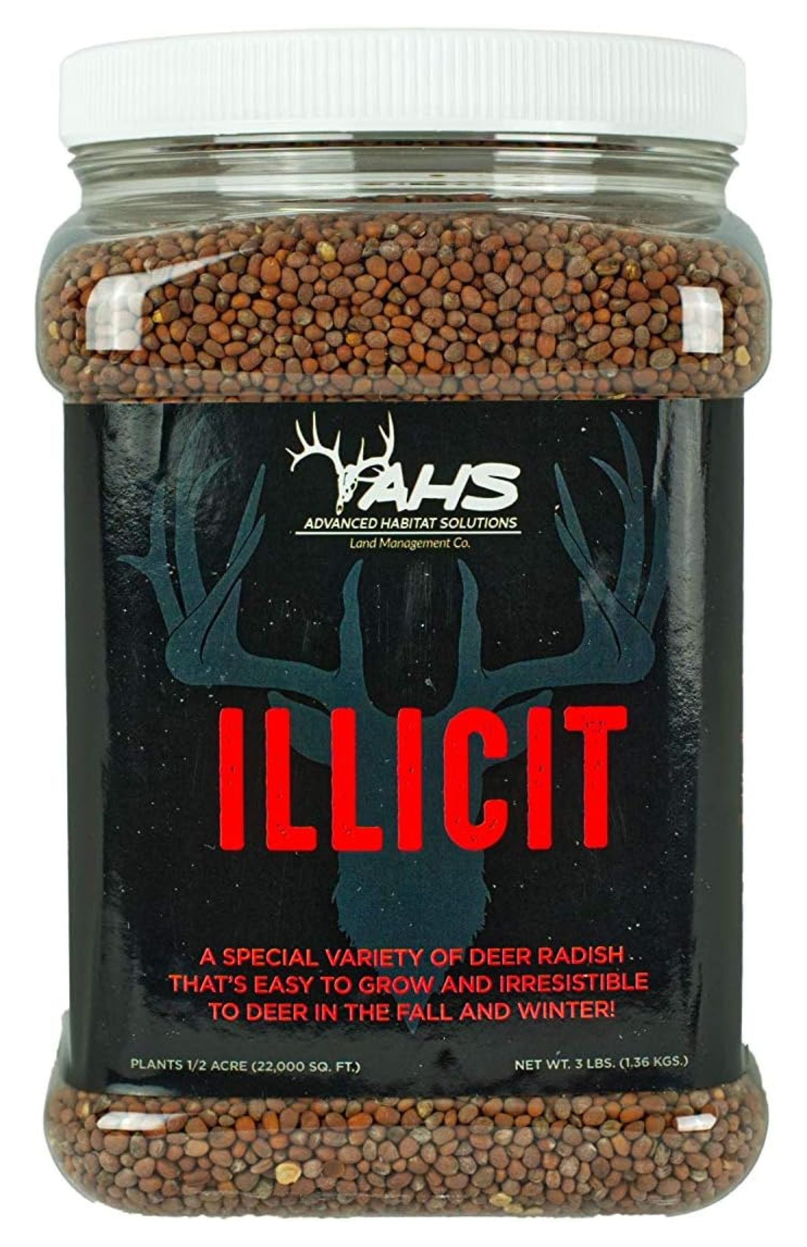Domain Outdoor Illicit Food Plot Seed, 1/2 Acre, Perfect Seed for