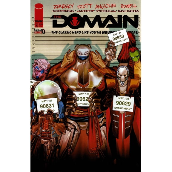 Domain, The (Image) #2A VF ; Image Comic Book