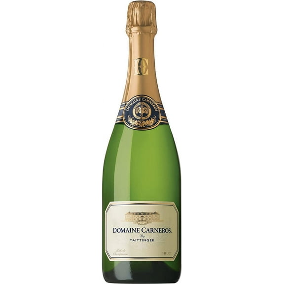 Domaine Carneros by Taittinger Brut Sparkling Wine, California, 750 ml Glass Bottle, 12% ABV