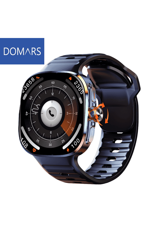 4G LTE Smart Watch, Android 8.1 OS Smartwatch with 4GB RAM+32GB Storage, 2.16 Inch Color Screen, Dual 200MP Camera, GPS, NFC, Bluetooth Call, Magnetic Charging & Replaceable Strap