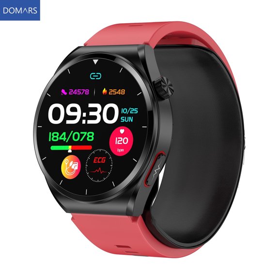 Domars Fitness Tracker Smart Watch, Bluetooth 5.0 Smartwatch with 1.39” HD Touch Screen, Magnetic Charging & Long Battery Life, Multi-Sport Modes Compatible with iOS & Android