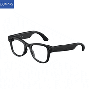 Domars Smart AI Glasses with 80MP Camera, 1200p Video, ChatGPT AI, Real-Time Translation, Bluetooth 5.3