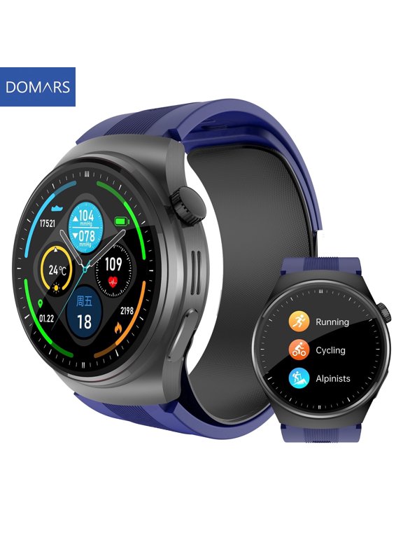 Smart Watch, Fitness Tracker with Bluetooth 5.3, 1.39 Inch Full Touch Screen, Long Battery Life, Multi-Functional Sports Watch for Men Women