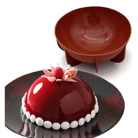 Dome Cake Pan 7 Inch Half Ball Baking Tray Nonstick Hemisphere Moussecake Mold Bread Mould Bake Form