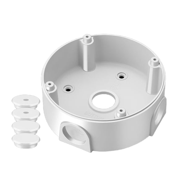 Dome Camera Mount Concealed Wire Wall Ceiling Bracket For Surveillances Equipment Installation