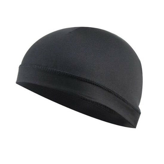 Dome Cap Wicking Helmet Liner Elastic FootBall Biker Beanie Hat Head Wrap