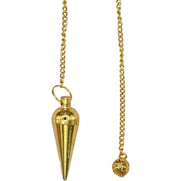 Dome Cone Long Point Metal Pendulum - MP70