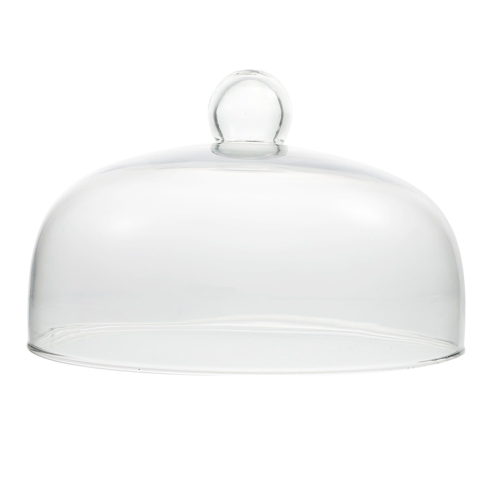 Dome Cover Cake Glass Dessert Serving Display Cloche Food Cheese Stand