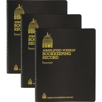Dome Publishing, Bookkeeping Record Book, DOM600, Brown - Walmart.com