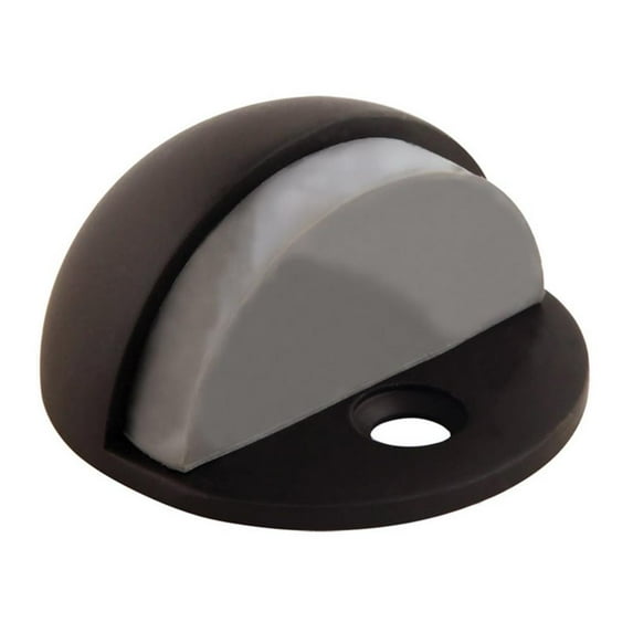 Design House Dome 10-pack Floor Mount Door Stop Wall Protectors with Rubber Stopper, Oil Rubbed Bronze
