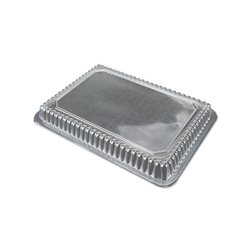 Dome Lids for 1.5 lb, 2 lb and 2.25 lb Oblong Containers, 7.94 x 5.44, Clear, Plastic, 500/Carton