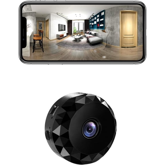 Dome Pet Camera: 1080P HD WiFi Wireless Indoor Security, App Control Motion Detection