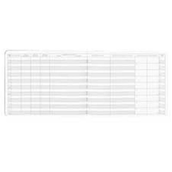 Dome Publishing Company- Inc. Notary Public Record Book- 64 Pages- 8-.38in.x10-.50in.- Maroon