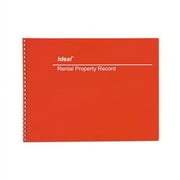 Dome Publishing Rental Property Record Book, 8 1/2 x 11, 60-Page Wirebound Book