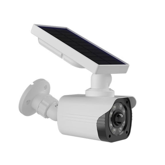 Dome Simulated Fake Security CCTV Camera Simulation Monitors with LED & Motion Sensors, Outdoor Indoor Waterproof