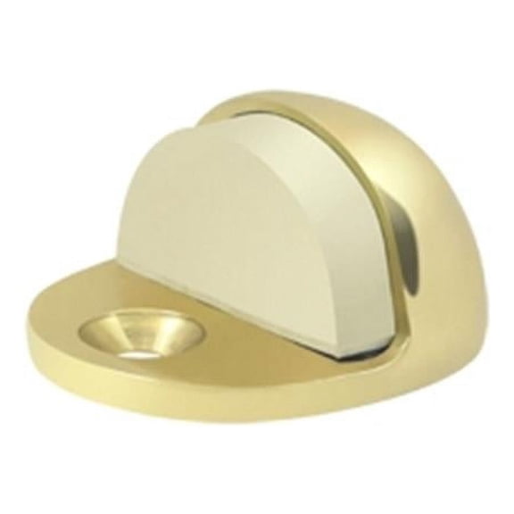 Dome Stop Low Profile- Bright Brass - 1 in