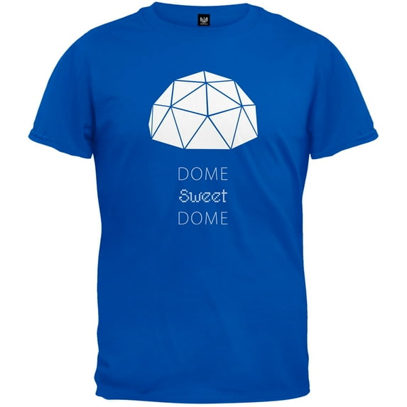 Dome Sweet Dome Mens Royal T-Shirt - Large