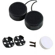 Dome Tweeter Speakers 2 Pack For Car, 500W High Power Super Sound, Car Audio Dome Tweeters With Built In Crossovers