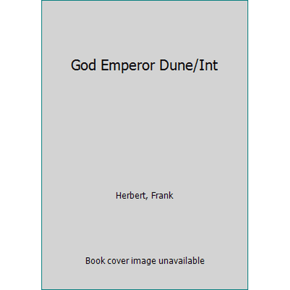 Pre-Owned God Emperor Dune/int (Unknown) 0425053393 9780425053393