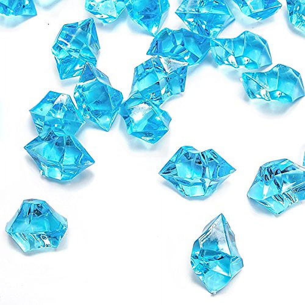 2.5*2cm ROYALBLUE Fake Gems Acrylic Crushed Ice Rocks Noble DEEP