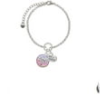 thumbnail image 1 of Domed Multi Color BN Godmother You Are Loved Circle Bracelet, 1 of 1