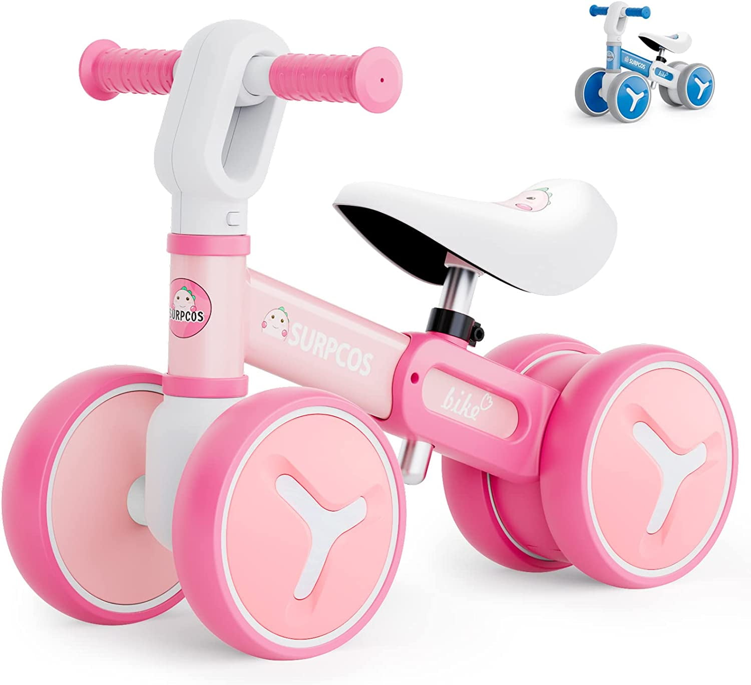 Domeng Baby Balance Bike for 1 Year Old Boys Girls, 1236 Months Riding