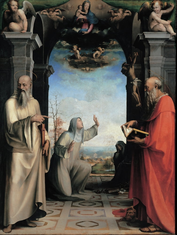 Domenico Di Giacomo Di Pace Known As Beccafumi Domenico Canvas Art - (18 x 24)