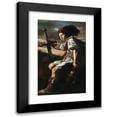thumbnail image 1 of Domenico Fetti 16x24 Black Modern Framed Museum Art Print Titled - David with the Head of Goliath (1620s), 1 of 5