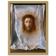 thumbnail image 1 of Domenico Fetti Italian Veil Veronica Jesus Christian Artwork Framed Wall Art Print A4, 1 of 4