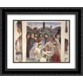 thumbnail image 1 of Domenico Ghirlandaio 2x Matted 24x20 Black Ornate Framed Art Print 'Lamentation over the Dead Christ', 1 of 2
