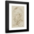 thumbnail image 1 of Domenico Piola 12x18 Black Modern Framed Museum Art Print Titled - Assumption of the Virgin, 1 of 5