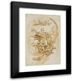 thumbnail image 1 of Domenico Piola 13x18 Black Modern Framed Museum Art Print Titled - Assumption of the Virgin, 1 of 5