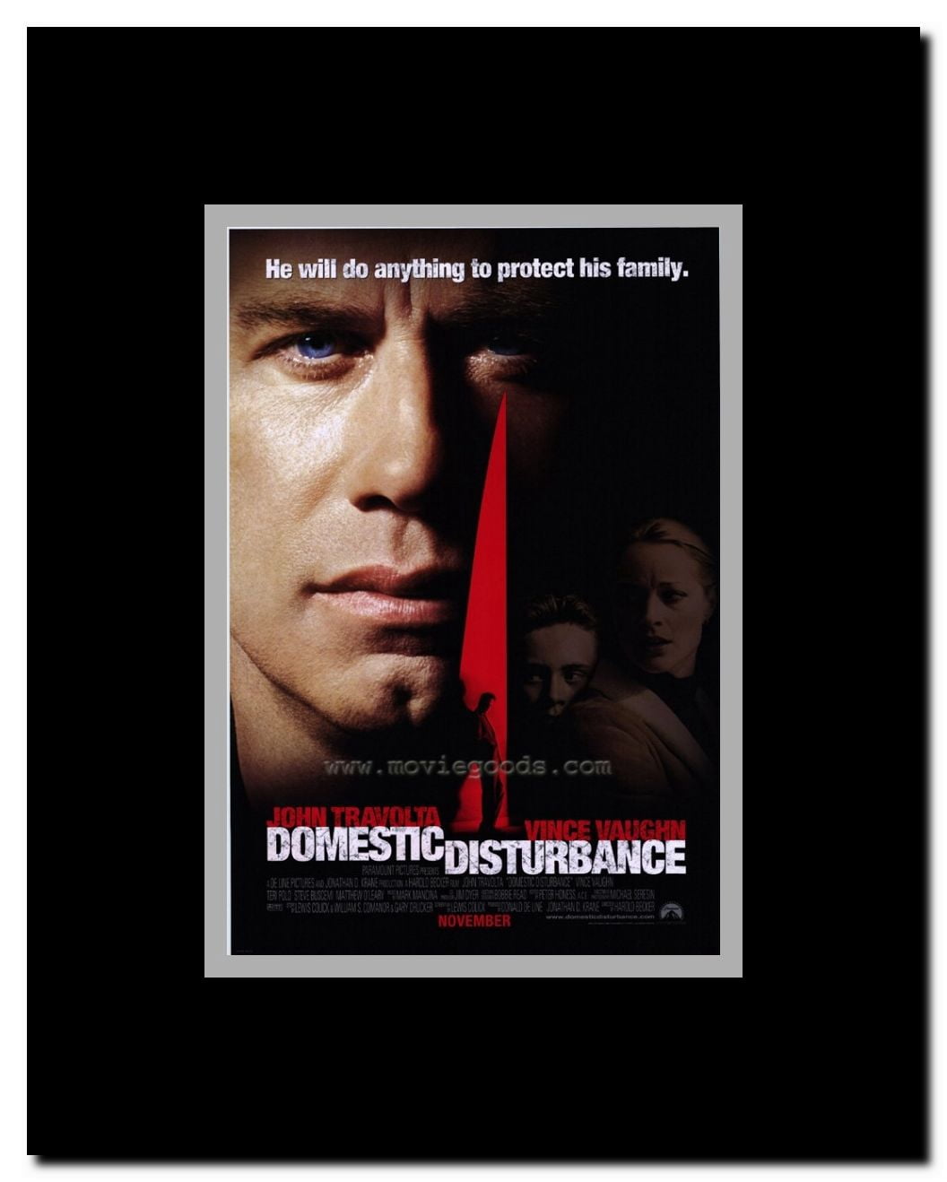 Domestic Disturbance Framed Movie Poster