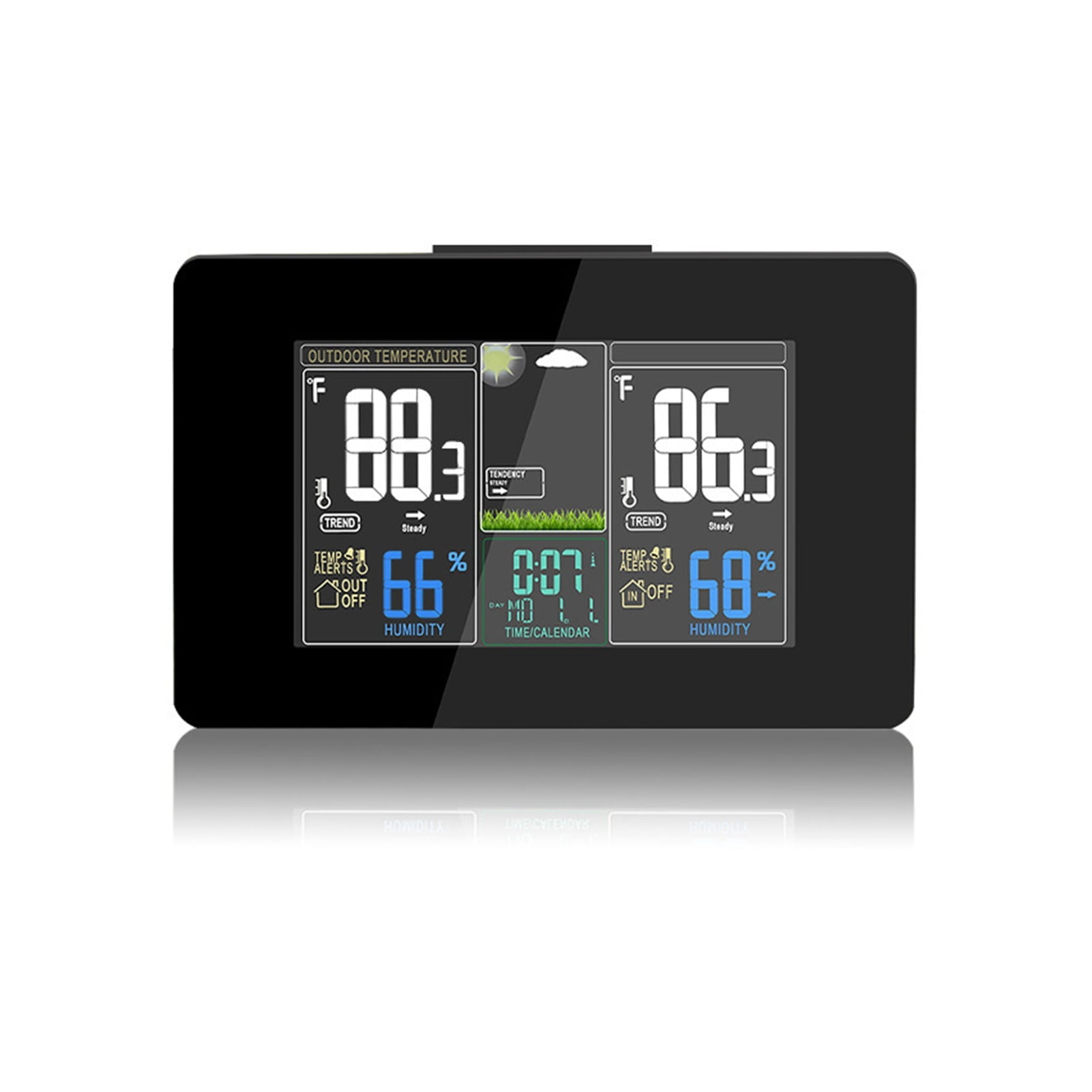 Domestic Small Wireless Weather Station Indoor And Outdoor Temperature And Humidity Monitoring And Forecasting ,Easy to Operate